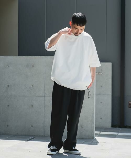 URBAN RESEARCH DOORS / アーバンリサーチ ドアーズ Tシャツ | URD Drawstring Short-Sleeve T-shirts | 詳細22