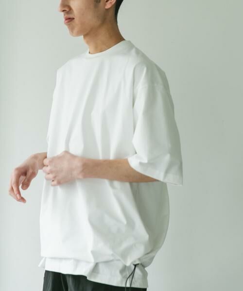 URBAN RESEARCH DOORS / アーバンリサーチ ドアーズ Tシャツ | URD Drawstring Short-Sleeve T-shirts | 詳細24