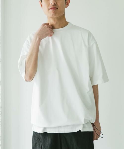 URBAN RESEARCH DOORS / アーバンリサーチ ドアーズ Tシャツ | URD Drawstring Short-Sleeve T-shirts | 詳細25