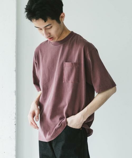 URBAN RESEARCH DOORS / アーバンリサーチ ドアーズ Tシャツ | ピグメントダイ半袖Tシャツ | 詳細1