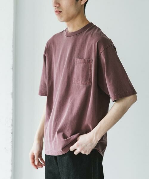 URBAN RESEARCH DOORS / アーバンリサーチ ドアーズ Tシャツ | ピグメントダイ半袖Tシャツ | 詳細3