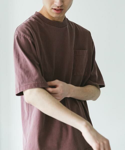 URBAN RESEARCH DOORS / アーバンリサーチ ドアーズ Tシャツ | ピグメントダイ半袖Tシャツ | 詳細4