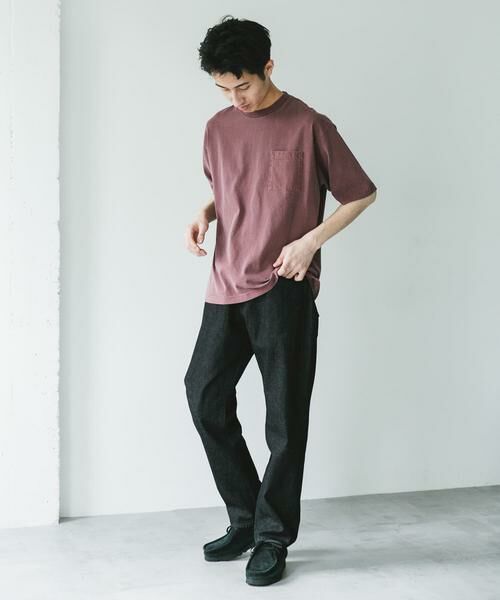 URBAN RESEARCH DOORS / アーバンリサーチ ドアーズ Tシャツ | ピグメントダイ半袖Tシャツ | 詳細5