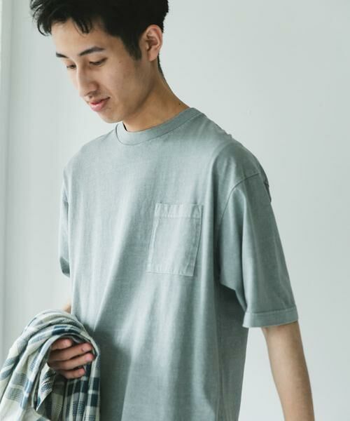 URBAN RESEARCH DOORS / アーバンリサーチ ドアーズ Tシャツ | ピグメントダイ半袖Tシャツ | 詳細12