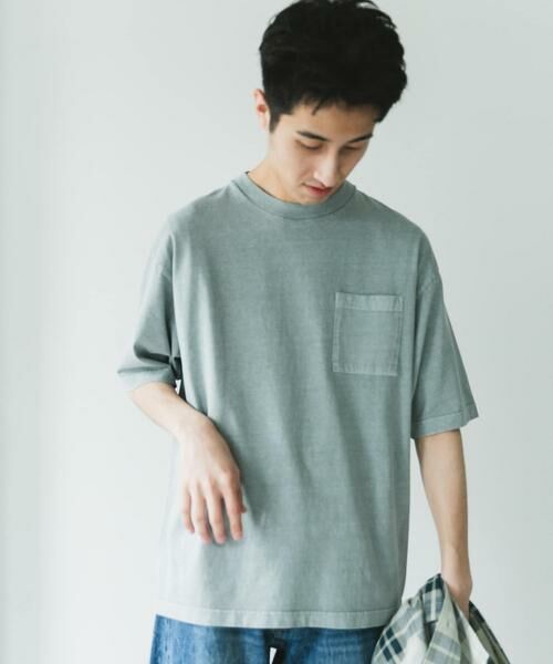 URBAN RESEARCH DOORS / アーバンリサーチ ドアーズ Tシャツ | ピグメントダイ半袖Tシャツ | 詳細14