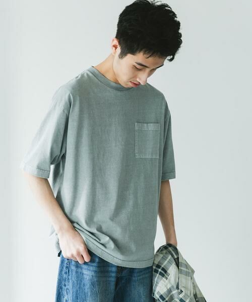 URBAN RESEARCH DOORS / アーバンリサーチ ドアーズ Tシャツ | ピグメントダイ半袖Tシャツ | 詳細15