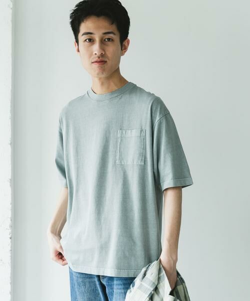 URBAN RESEARCH DOORS / アーバンリサーチ ドアーズ Tシャツ | ピグメントダイ半袖Tシャツ | 詳細16