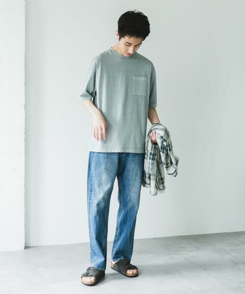 URBAN RESEARCH DOORS / アーバンリサーチ ドアーズ Tシャツ | ピグメントダイ半袖Tシャツ | 詳細18