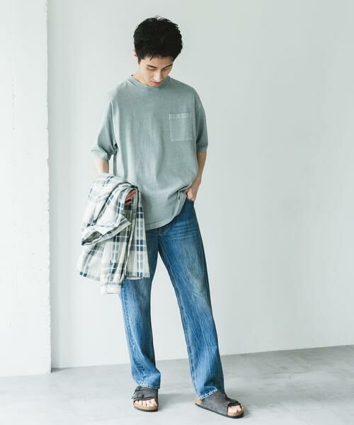 URBAN RESEARCH DOORS / アーバンリサーチ ドアーズ Tシャツ | ピグメントダイ半袖Tシャツ | 詳細19