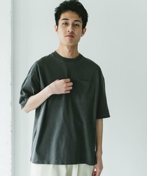 URBAN RESEARCH DOORS / アーバンリサーチ ドアーズ Tシャツ | ピグメントダイ半袖Tシャツ | 詳細25