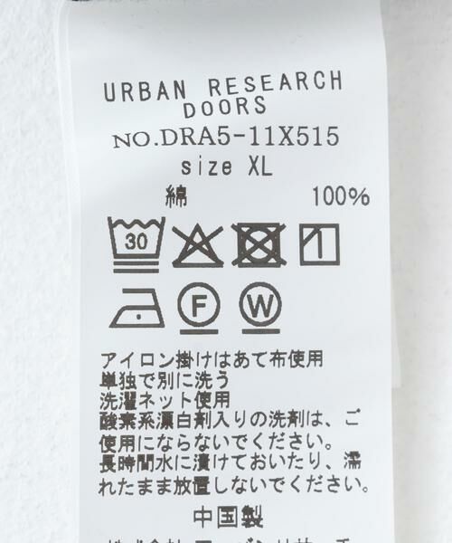 URBAN RESEARCH DOORS / アーバンリサーチ ドアーズ Tシャツ | 10オンス クルーネックショートスリーブTシャツ | 詳細16