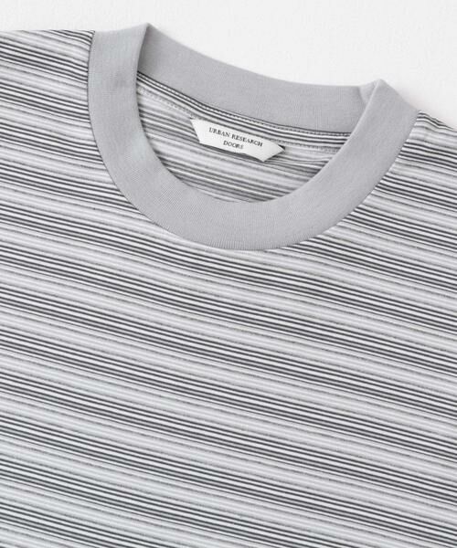 URBAN RESEARCH DOORS / アーバンリサーチ ドアーズ Tシャツ | メランジボーダー ショートスリーブ Tシャツ | 詳細19