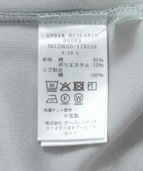 URBAN RESEARCH DOORS / アーバンリサーチ ドアーズ Tシャツ | 鹿の子 ダブルフェイス ショートスリーブ Tシャツ | 詳細16