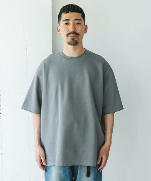 URBAN RESEARCH DOORS / アーバンリサーチ ドアーズ Tシャツ | 鹿の子 ダブルフェイス ショートスリーブ Tシャツ | 詳細9