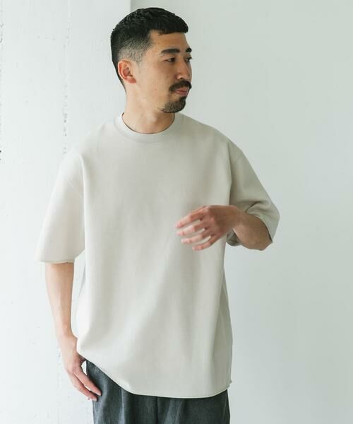 URBAN RESEARCH DOORS / アーバンリサーチ ドアーズ Tシャツ | 鹿の子 ダブルフェイス ショートスリーブ Tシャツ | 詳細19