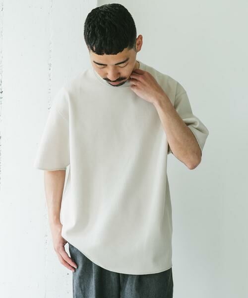 URBAN RESEARCH DOORS / アーバンリサーチ ドアーズ Tシャツ | 鹿の子 ダブルフェイス ショートスリーブ Tシャツ | 詳細20