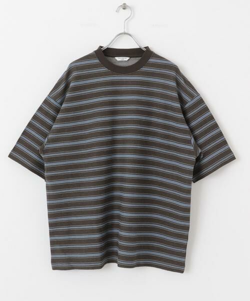 URBAN RESEARCH DOORS / アーバンリサーチ ドアーズ Tシャツ | プリントボーダーショートスリーブTシャツ | 詳細11