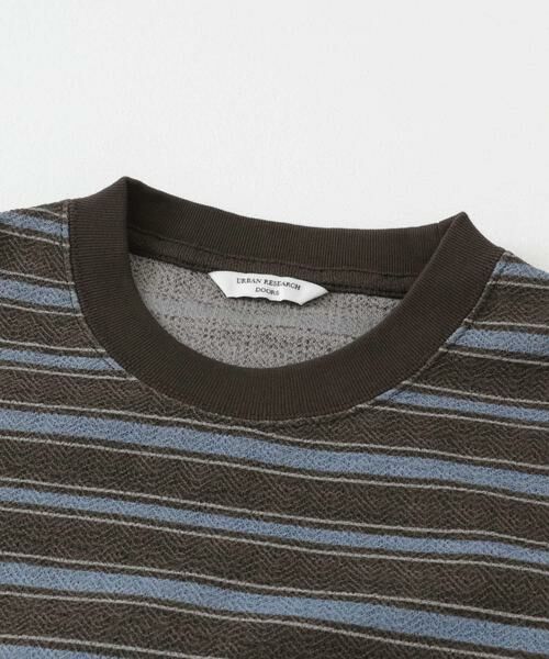 URBAN RESEARCH DOORS / アーバンリサーチ ドアーズ Tシャツ | プリントボーダーショートスリーブTシャツ | 詳細12