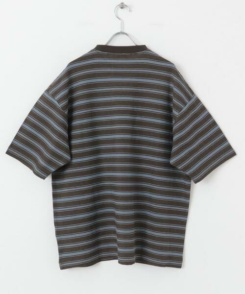 URBAN RESEARCH DOORS / アーバンリサーチ ドアーズ Tシャツ | プリントボーダーショートスリーブTシャツ | 詳細13