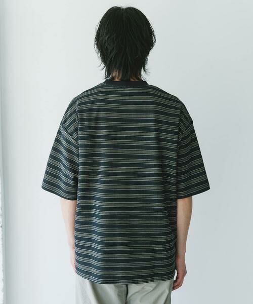 URBAN RESEARCH DOORS / アーバンリサーチ ドアーズ Tシャツ | プリントボーダーショートスリーブTシャツ | 詳細26