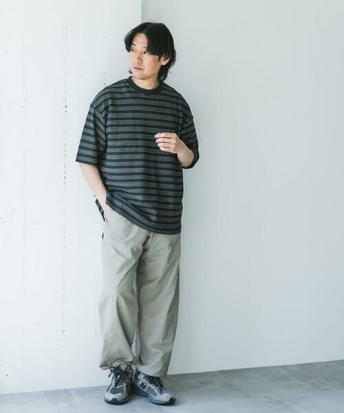 URBAN RESEARCH DOORS / アーバンリサーチ ドアーズ Tシャツ | プリントボーダーショートスリーブTシャツ | 詳細22