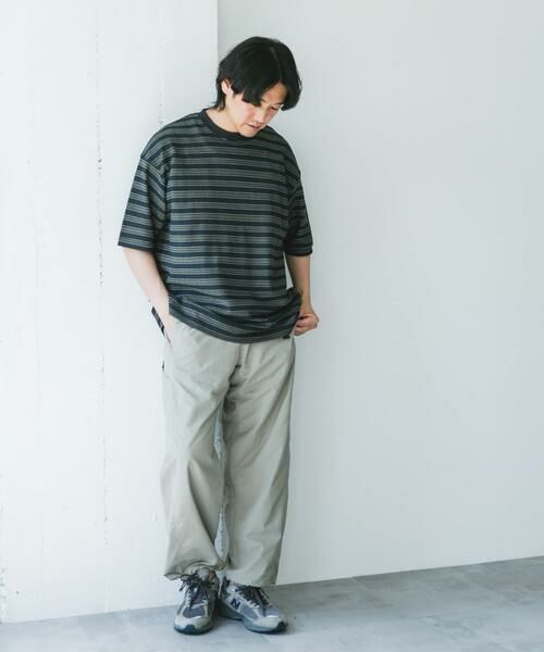 URBAN RESEARCH DOORS / アーバンリサーチ ドアーズ Tシャツ | プリントボーダーショートスリーブTシャツ | 詳細23