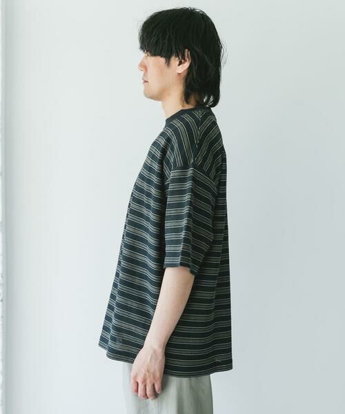 URBAN RESEARCH DOORS / アーバンリサーチ ドアーズ Tシャツ | プリントボーダーショートスリーブTシャツ | 詳細25