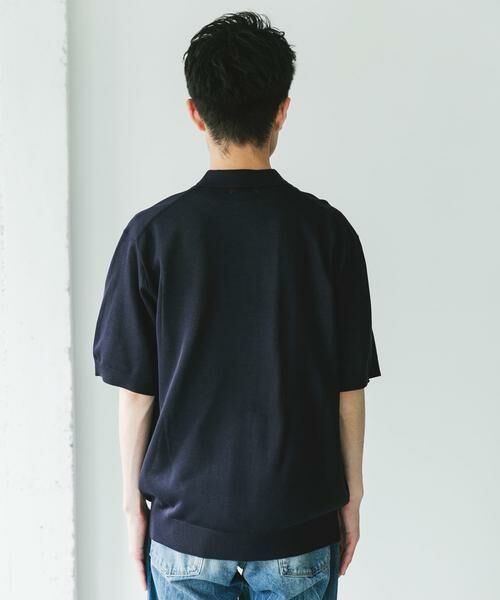 URBAN RESEARCH DOORS / アーバンリサーチ ドアーズ カーディガン・ボレロ | リネンライクショートスリーブシャツカーディガン | 詳細11