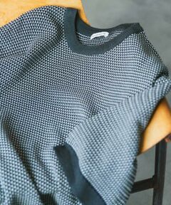 URBAN RESEARCH DOORS / アーバンリサーチ ドアーズ Tシャツ | 変形鹿の子ニットTシャツ