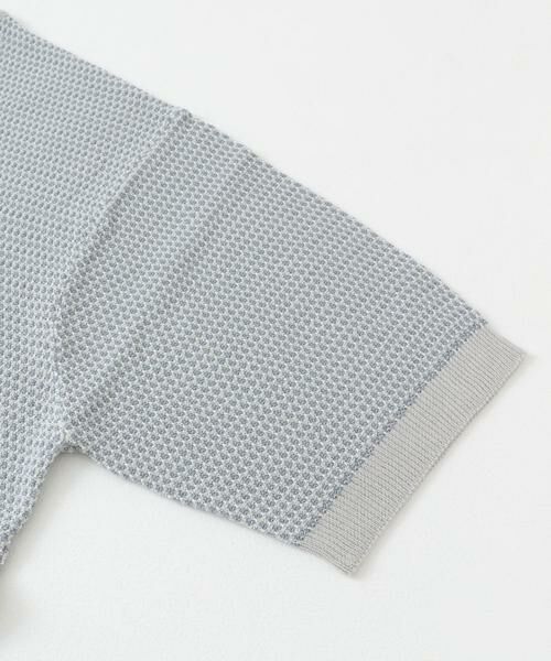 URBAN RESEARCH DOORS / アーバンリサーチ ドアーズ Tシャツ | 変形鹿の子ニットTシャツ | 詳細14