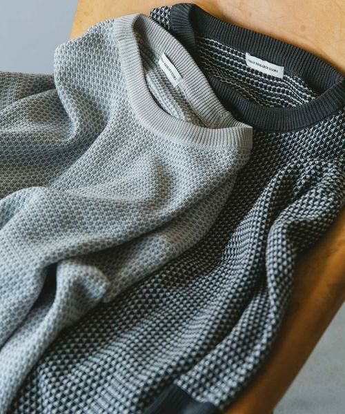 URBAN RESEARCH DOORS / アーバンリサーチ ドアーズ Tシャツ | 変形鹿の子ニットTシャツ | 詳細9