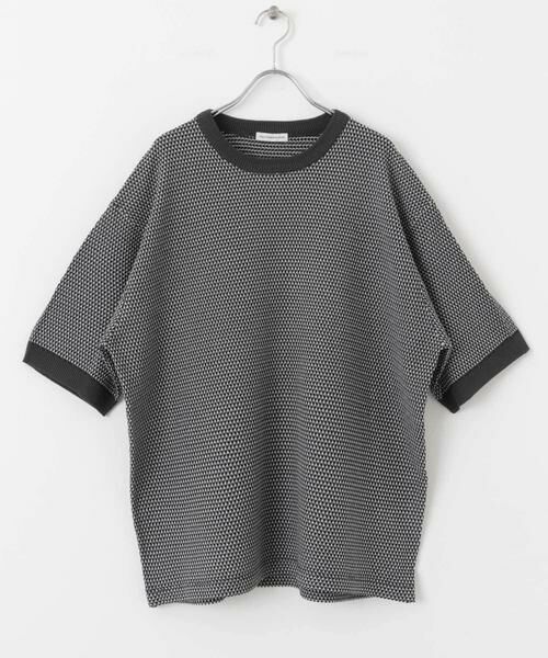 URBAN RESEARCH DOORS / アーバンリサーチ ドアーズ Tシャツ | 変形鹿の子ニットTシャツ | 詳細22