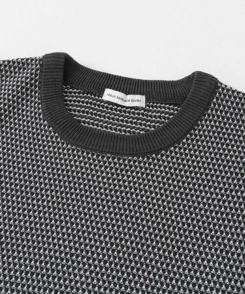 URBAN RESEARCH DOORS / アーバンリサーチ ドアーズ Tシャツ | 変形鹿の子ニットTシャツ | 詳細23
