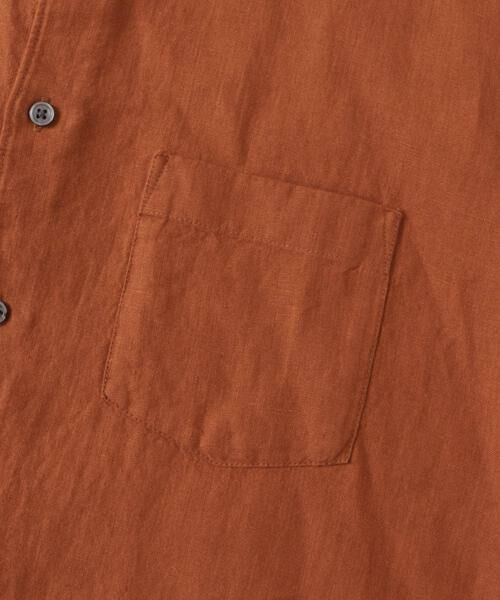 URBAN RESEARCH DOORS / アーバンリサーチ ドアーズ シャツ・ブラウス | 『XLサイズ/WEB限定』シルケットリネン バンドカラーショートスリーブシャツ | 詳細19