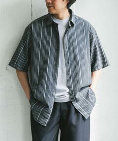 URBAN RESEARCH DOORS / アーバンリサーチ ドアーズ シャツ・ブラウス | ヘンプコットン レギュラーカラーシャツ