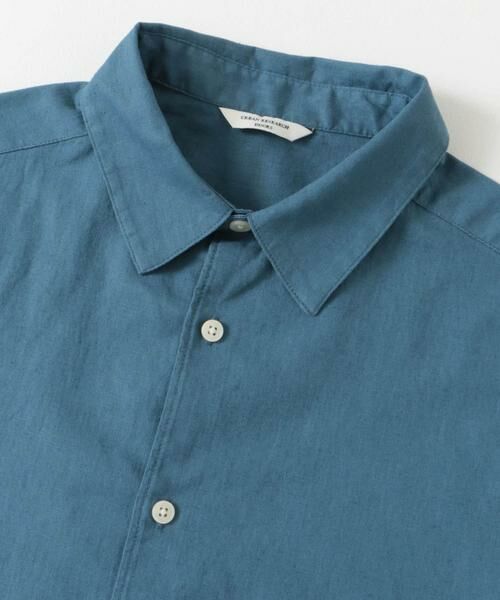URBAN RESEARCH DOORS / アーバンリサーチ ドアーズ シャツ・ブラウス | ヘンプコットン レギュラーカラーシャツ | 詳細11