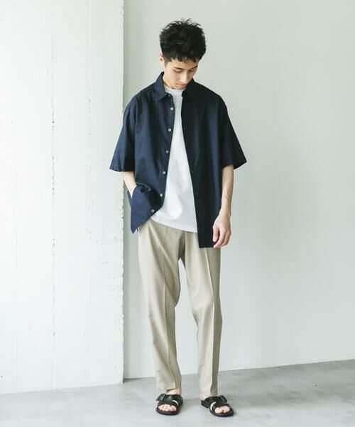 URBAN RESEARCH DOORS / アーバンリサーチ ドアーズ シャツ・ブラウス | ヘンプコットン レギュラーカラーシャツ | 詳細22