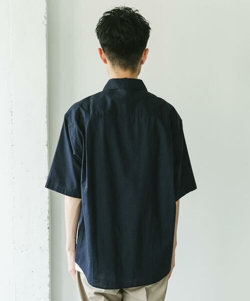 URBAN RESEARCH DOORS / アーバンリサーチ ドアーズ シャツ・ブラウス | ヘンプコットン レギュラーカラーシャツ | 詳細26