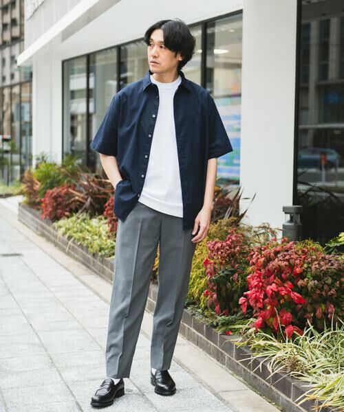 URBAN RESEARCH DOORS / アーバンリサーチ ドアーズ シャツ・ブラウス | ヘンプコットン レギュラーカラーシャツ | 詳細16