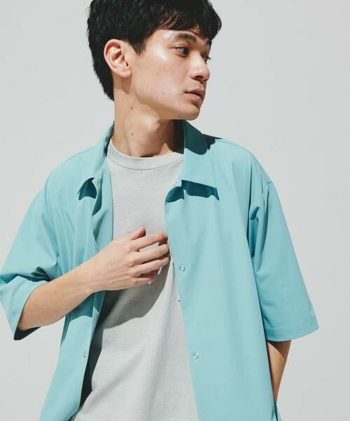 URBAN RESEARCH DOORS / アーバンリサーチ ドアーズ シャツ・ブラウス | 『仁村紗和さん着用』『UR TECH』サマシェア シャツカーディガン | 詳細1