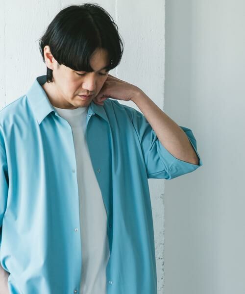 URBAN RESEARCH DOORS / アーバンリサーチ ドアーズ シャツ・ブラウス | 『仁村紗和さん着用』『UR TECH』サマシェア シャツカーディガン | 詳細13