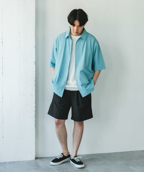 URBAN RESEARCH DOORS / アーバンリサーチ ドアーズ シャツ・ブラウス | 『仁村紗和さん着用』『UR TECH』サマシェア シャツカーディガン | 詳細15