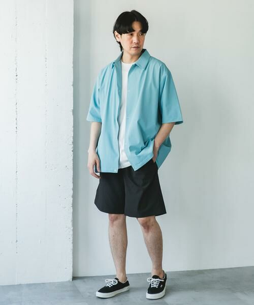 URBAN RESEARCH DOORS / アーバンリサーチ ドアーズ シャツ・ブラウス | 『仁村紗和さん着用』『UR TECH』サマシェア シャツカーディガン | 詳細16