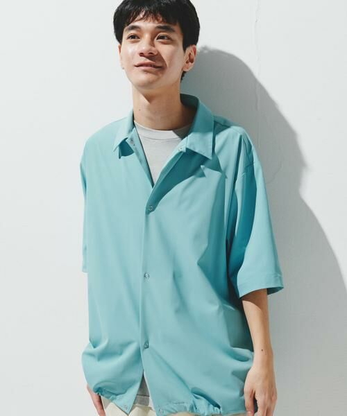URBAN RESEARCH DOORS / アーバンリサーチ ドアーズ シャツ・ブラウス | 『仁村紗和さん着用』『UR TECH』サマシェア シャツカーディガン | 詳細2