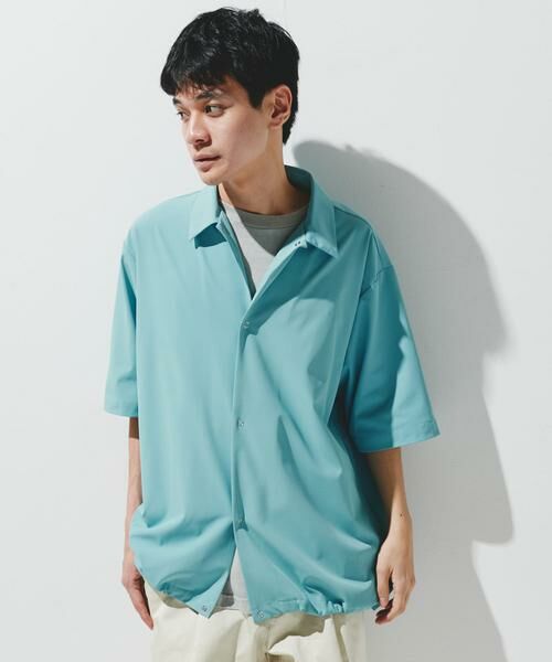 URBAN RESEARCH DOORS / アーバンリサーチ ドアーズ シャツ・ブラウス | 『仁村紗和さん着用』『UR TECH』サマシェア シャツカーディガン | 詳細3