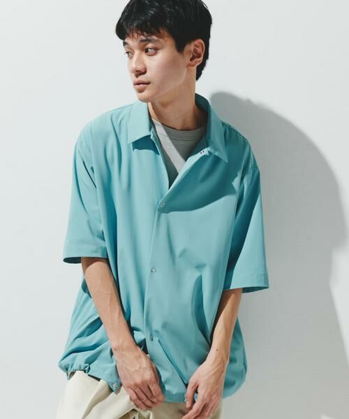 URBAN RESEARCH DOORS / アーバンリサーチ ドアーズ シャツ・ブラウス | 『仁村紗和さん着用』『UR TECH』サマシェア シャツカーディガン | 詳細4