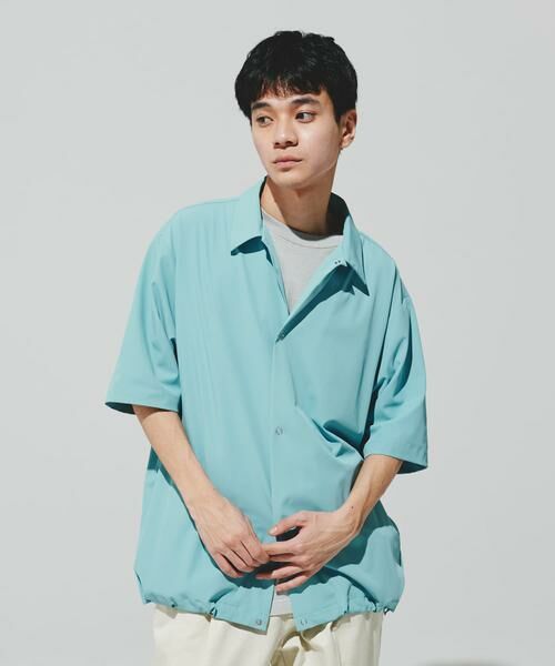 URBAN RESEARCH DOORS / アーバンリサーチ ドアーズ シャツ・ブラウス | 『仁村紗和さん着用』『UR TECH』サマシェア シャツカーディガン | 詳細8