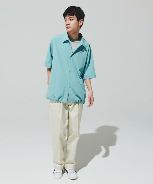 URBAN RESEARCH DOORS / アーバンリサーチ ドアーズ シャツ・ブラウス | 『仁村紗和さん着用』『UR TECH』サマシェア シャツカーディガン | 詳細9