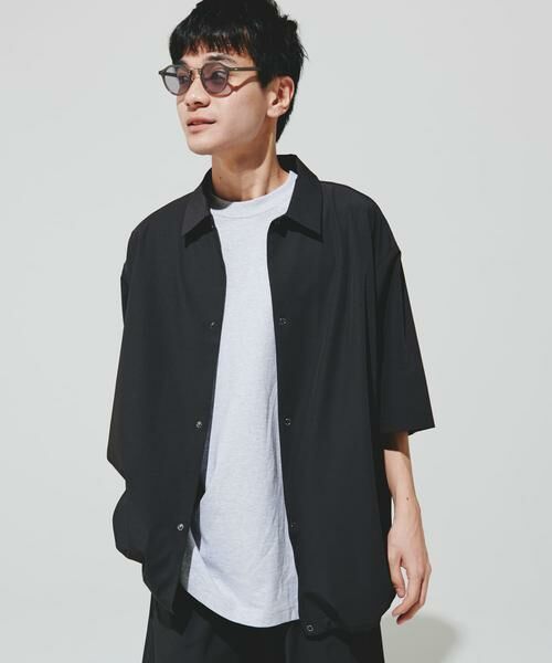 URBAN RESEARCH DOORS / アーバンリサーチ ドアーズ シャツ・ブラウス | 『仁村紗和さん着用』『UR TECH』サマシェア シャツカーディガン | 詳細30