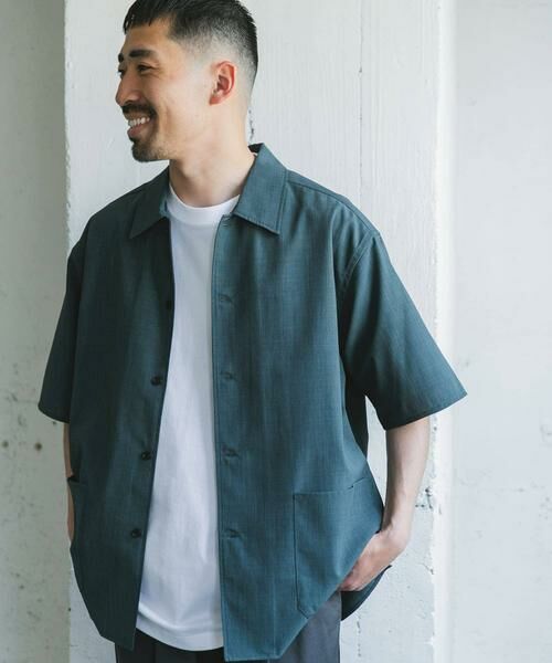 URBAN RESEARCH DOORS / アーバンリサーチ ドアーズ シャツ・ブラウス | 『XLサイズ/WEB限定』『UR TECH DRYLUXE』SHORT-SLEEVE SHIRTS | 詳細1